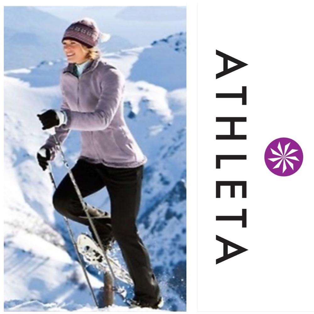 ATHLETA Sherpa-Fleece Lined Jacket Size XS